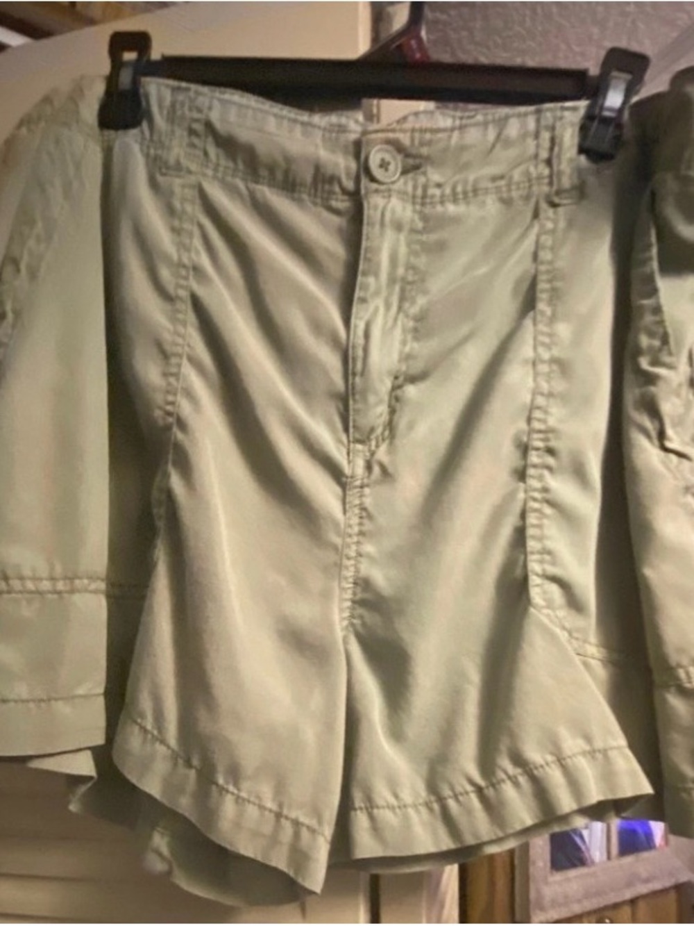 Beige Women's Bermuda Shorts - Lightweight Everyday Style